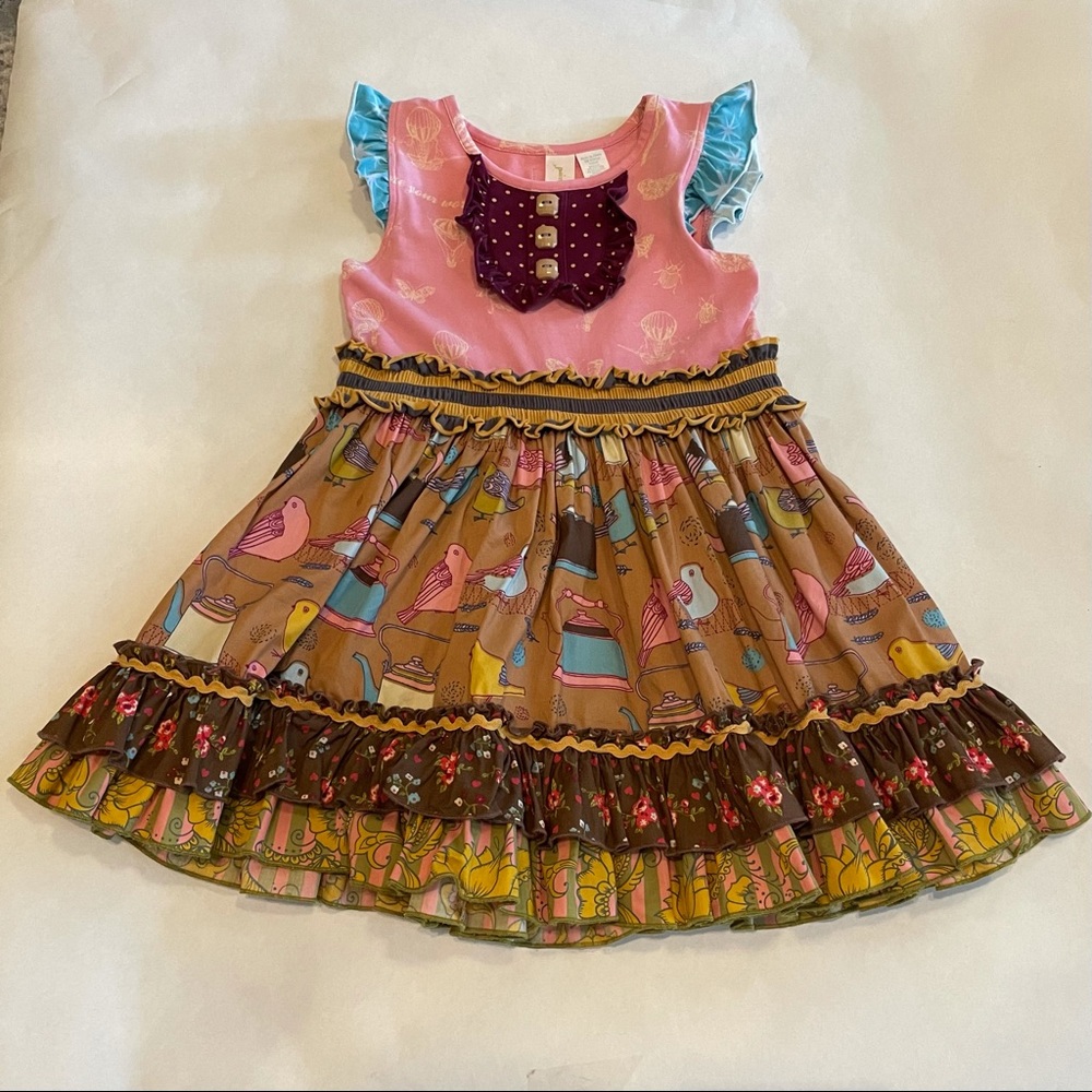 Matilda Jane paint-by-numbers Butternut bird dress